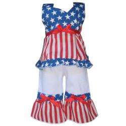 AnnLoren Patriotic 4th of July Outfit for American Girl Doll 