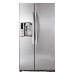   cubic foot Side by side Stainless Steel Refrigerator  Overstock