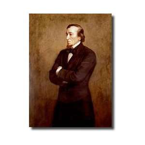 Portrait Of Benjamin Disraeli 18041881 Earl Of Beaconsfield 1881 