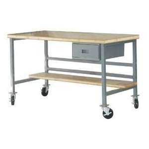  Mobile 72 X 30 Shop Top Workbench   Gray: Home 