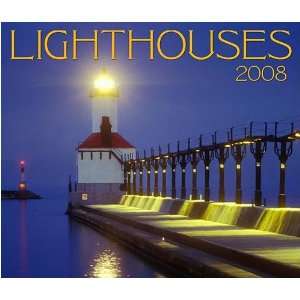  Lighthouses 2008 Deluxe Wall Calendar