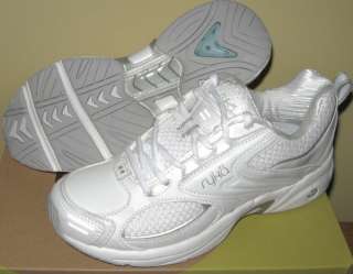 New Ryka Women Sportwalker 4010 Shoes 7 Wide White  