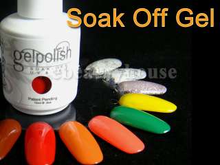 15 ml Nail Art Soak Off Glitter Color UV Gel Polish UV Lamp #605 