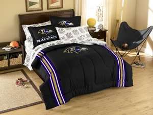 Full 7 Piece Bed in a Bag Set BALTIMORE RAVENS  