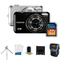Fuji JX 250 14MP Digital Camera with Deluxe Camera Accessories Kit 