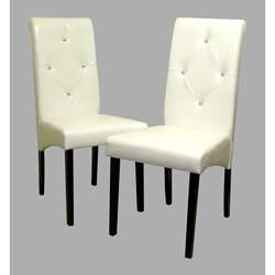   of Tiffany White Dining Room Chairs (Set of 8)  Overstock