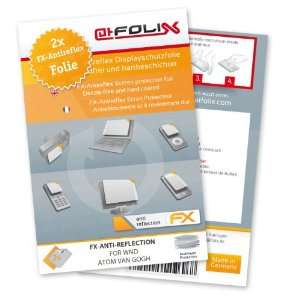  2 x atFoliX FX Antireflex Antireflective screen protector for WND 