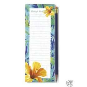  Hawaiian Note and List Pad Blossom List