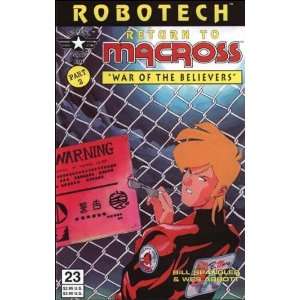  Robotech Return to Macross #23 Bill Spangler, Wes Abbott 