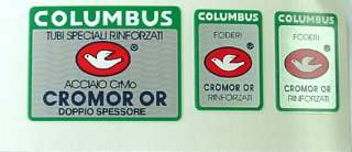 Columbus Cromor OR Decal + vintage Campagnolo decal  