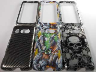 SET OF 3 HARD PHONE COVER CASE 4 HTC 7 SURROUND T8788 AT&T CAMO SKULL 