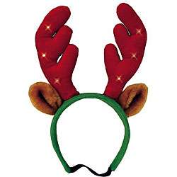 Lighted Christmas Pet Antlers  