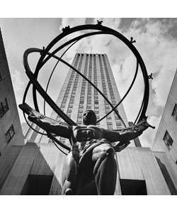 Atlas Statue, New York City Canvas Art  Overstock