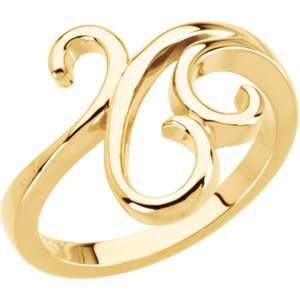    50825 14K Yellow Gold Ring Metal Fashion Remount Ring Jewelry
