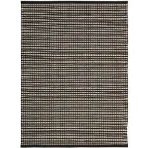  Horizon Twines Black / White Contemporary Rug Size 8 x 