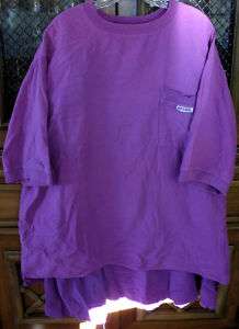 EARTH GEAR 2PC Purple Cotton Top Skirt Set Outfit 2X 3X  