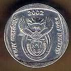 SOUTH AFRICA   2 RAND 2002 KM# 273