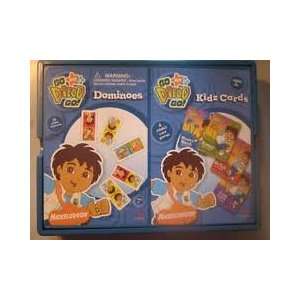   : Nick Jr. Go Diego Go Play Set (Dominoes & Kidz Cards): Toys & Games
