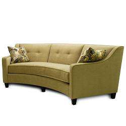 Taylor Beige Curved Sofa  