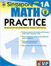 Singapore Math Practice, Level 1a (Paperback)  Overstock