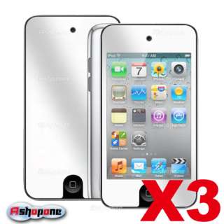 3x Mirror Screen Protector for Apple iPod Touch 4 4th  