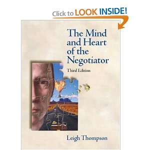 Mind and Heart of the Negotiator, The (3rd Edition) Leigh 
