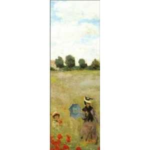  Coquelicots   Poster by Claude Monet (12x36)