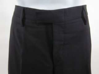 AUTH GUCCI Mens Black Pleated Trousers Slacks Sz 54  
