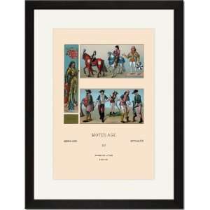   Print 17x23, Costumes of the Knighthood 
