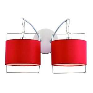  Red Drum Double Wall Lamp: Home Improvement