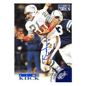 Jim Kiick Autographed / Signed 1996 Classic Card