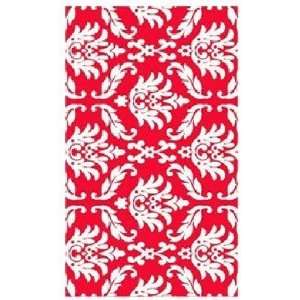 DC MILLS 71999 Red Baroque Vinyl Back Mat 18 X 30 Inches  