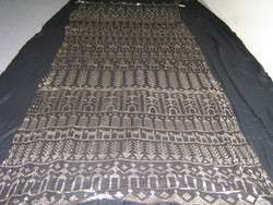 HUGE Unusual MINT antique Egyptian Assuit shawl~new rsv  