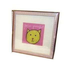  Cat Baby Wall Art Wood Frame   Youre purrfect Baby