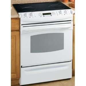 GE Profile JS900 30 Slide in Electric Range with Self 
