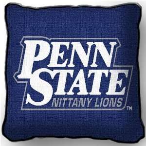   Univ Lion Head Logo Pillow   17 x 17 Pillow   Penn State Nittany Lions