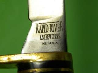 US Rapid River Custom Crafted Fillet knife  