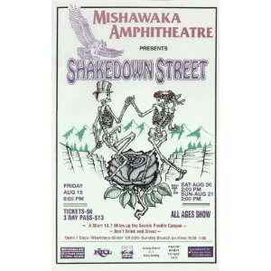  Shakedown Street Denver Original Concert Poster 1994