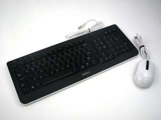 Dell White USB Multimedia Keyboard & Laser Optical Mouse Kit   C633N 