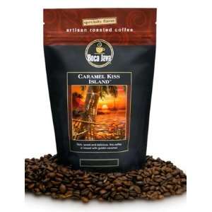Caramel Kiss Island Coffee Flavor (Light) Roast, Universal Grind   8 