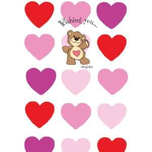  Suzys Zoo Valentines Cards 4 pack, Wishing You Lots of 