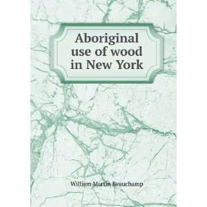    Aboriginal use of wood in New York William Martin Beauchamp Books