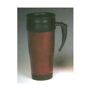 Gibson Burgundy Coffee Insulated Travel Mug Cup:  Kitchen 