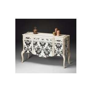   : Handpainted Nine Drawer Console Cabinet by Butler: Kitchen & Dining