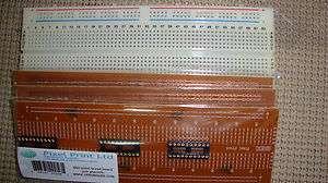 3x Prototype circuit bread Board Type 167x55mm+ABS Bread board+6 20Pin 