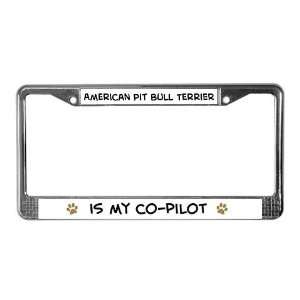  American Pit Bull Terrier Pets License Plate Frame by 