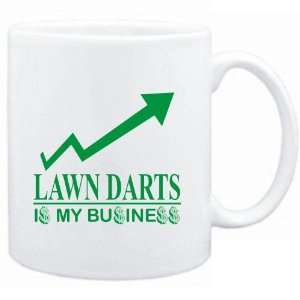  Mug White  Lawn Darts  IS MY BUSINESS  Sports Sports 