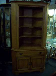 CORNER CABINET MAPLE by CRAWFORD FURNITURE JAMESTOWN NY  