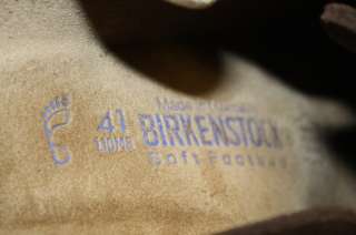 BIRKENSTOCK MODEL: BOSTON WOMENS 41 10 DARK BROWN SLIDES CLOGS SHOES 