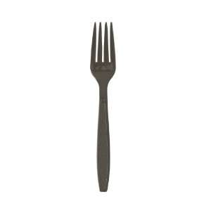 Solo 10008 Classic Disposable Fork Black, Boxed (Case of 1000)  